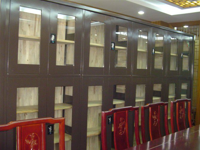 香樟木古籍書架